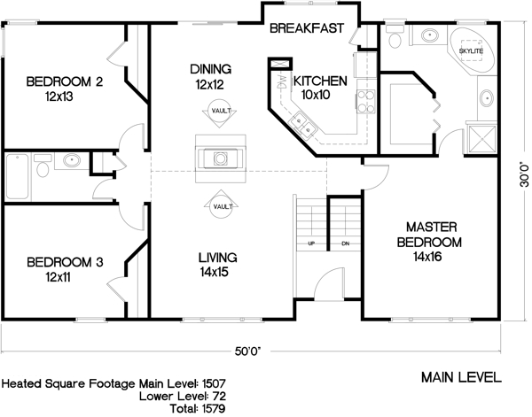 Country House  Plan  with 3  Bedrooms  and 2 5  Baths Plan  6286